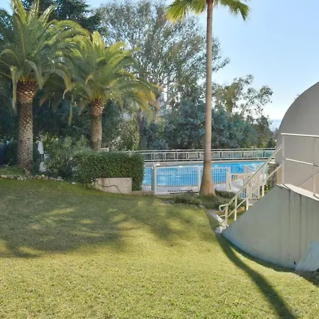 2-br Terrace Sea View Pool Parking 公寓 戛纳