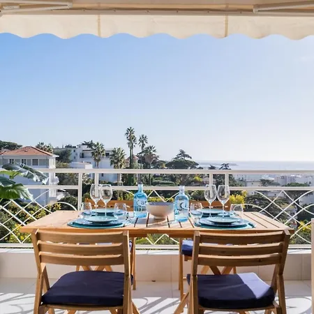 2-br Terrace Sea View Pool Parking 戛纳
